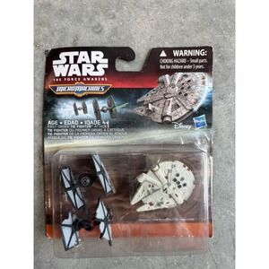 STAR WARS‎ MICROMACHINES, THE FORCE AWAKENS.  FIRST ORDER TIE FIGHTER, NEW